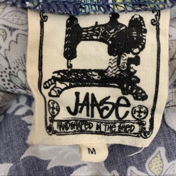 Anthropologie Jaase Floral jacket with tassel ties, Size M - Picture 6 of 6